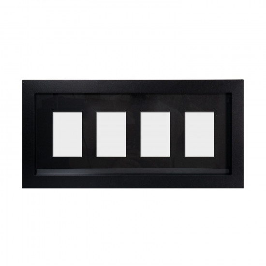 Abysse: Gbeye - Trading Card Collector (4 Position/Black) Frame (40cmX17cm) (FMM1T1FBTCL)
