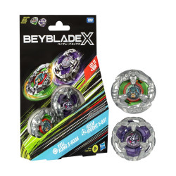 Hasbro BeyBlade X:  Dual Pack -  Yell Kong Helm Knight (G0198)