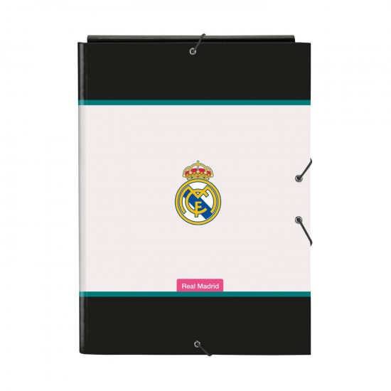 Safta: Real Madrid - Folio Cardboard Elastic Binder (512654068)