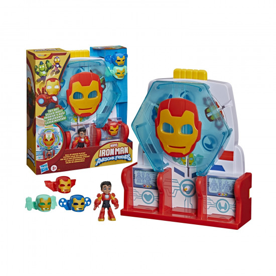 Hasbro Iron Man And His Awesome Friends: Vehicles And Playsets - Marvel Hall of Armor Playset (G1261)