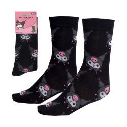 Cerda Apparel: Hello Kitty & Friends - Kuromi Adult Socks (36-43) (2900003026)