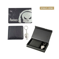 Cerda Accessories: Punisher - Set with Wallet & Keyring (2600003417)