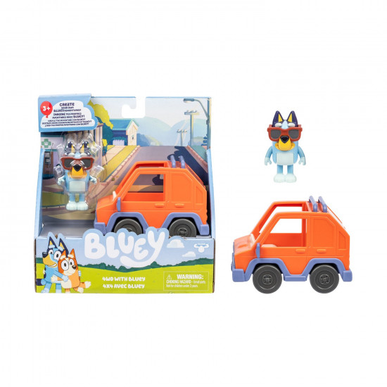 Giochi Preziosi Bluey: 4WD with Bluey (18926)