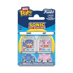 Funko Bitty Pop! 2-Pack: Sonic The Hedgehog - Sonic & Amy Vinyl Figures