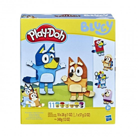 Hasbro Play-Doh: Bluey Make 'n Mash Costumes Playset (F4374)