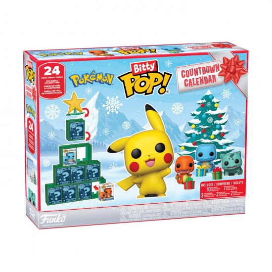 Funko Bitty Pop! Countdown Calendar: Pokemon Vinyl Figures