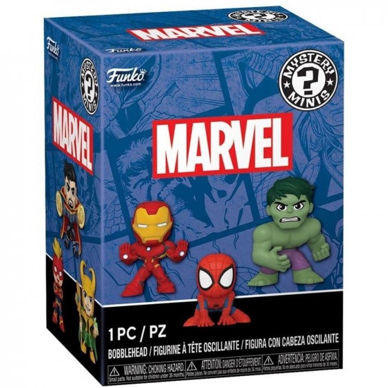 Funko Mystery Minis: Marvel - New Classics (Blind Box/Random) Bobble-Head Vinyl Figures