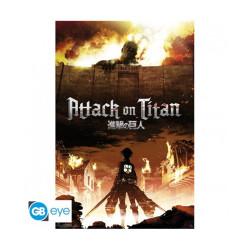 Abysse: Attack On Titan - Key Art Maxi Poster (91.5X61) (FP3463)