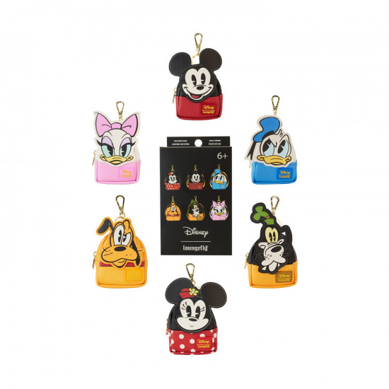 Loungefly Disney: Mickey And Friends - Mini Backpack Bag Charm (WDK0750-EA)