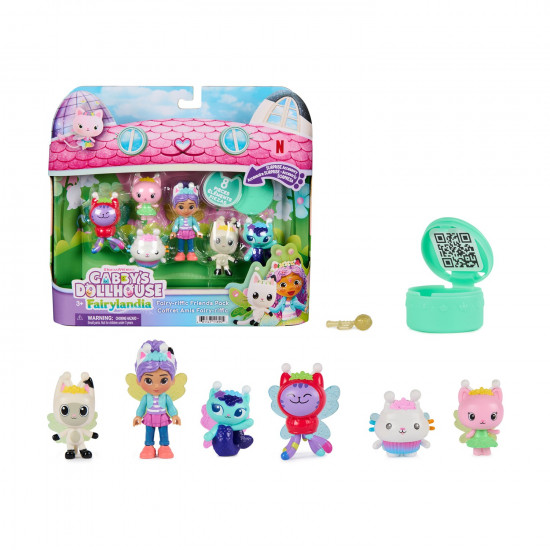 Spinmaster Gabby's Dollhouse: Fairylandia - Flutter Magic Fairy Playset (6076262)