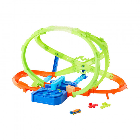 Mattel Hot Wheels: Playsets Stunt Track Explosive Crash Set (JMG48)