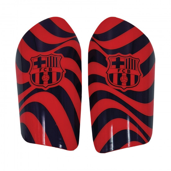 FC Barcelona Shin Guards 'Swirl' Youth - Size M (118801)