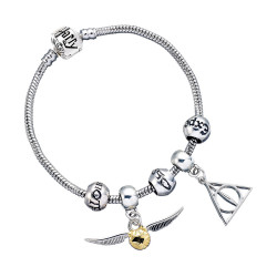 Carat Shop Harry Potter - Charm Bracelet including charms Silver (HP0090)