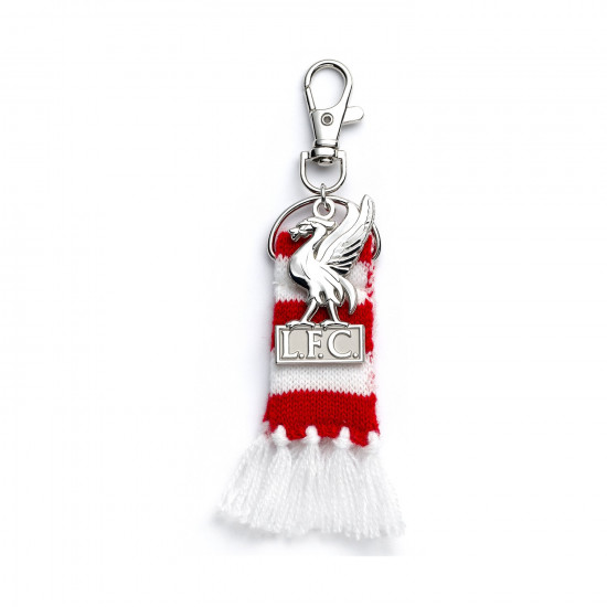 Carat Shop Liverpool FC - Red Scarf Liver bird Backpack Hanger (LFCBH002)