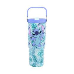 Stor: Stitch - Aloha Insulated Stainless Steel Tubler with Handle (860ml) (31710)
