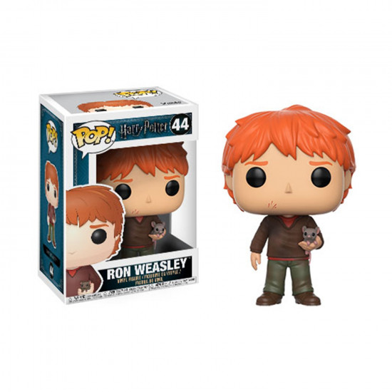 Funko Pop! Harry Potter - Ron Weasley With Scabbers #44 Vinyl Figure