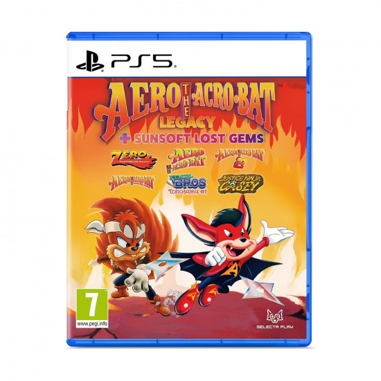 PS5 Aero The Acro-Bat Legacy + Sunsoft Lost Gems