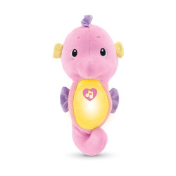 Fisher-Price: Infant Toys (0-6 Months) Sleep Soothers - Seahorse Soother - Pink (DGH73)