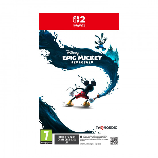 NSW2 Disney Epic Mickey:Rebrushed (Game Key Card)