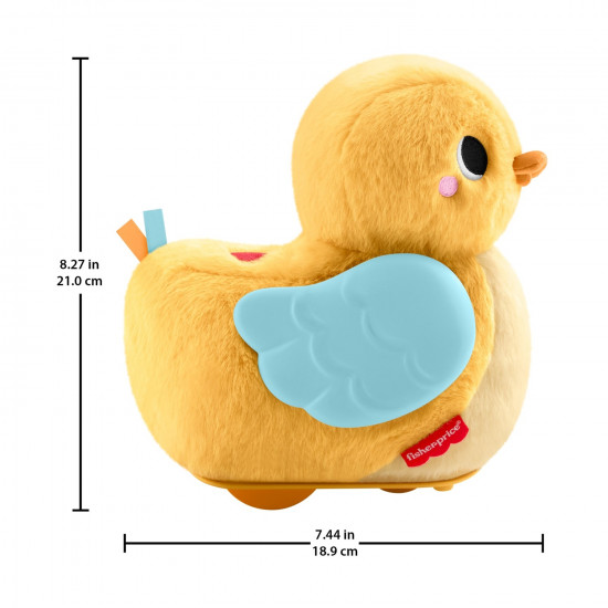 Fisher-Price: Soft Toys - Duck with Motion & Sounds (JMX99)