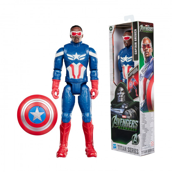 Hasbro Marvel Avengers Doomsday: Titan Series - Captain America Figure (G2824)