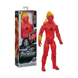 Hasbro Marvel Avengers Doomsday: Titan Series - Human Torch Figure (G3224)