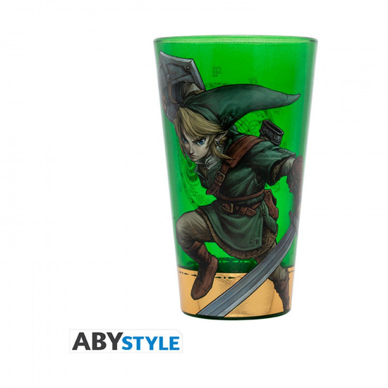 Abysse AbyStyle: The Legend Of Zelda - Link Premium Large Glass (400ml)(ABYVER311)