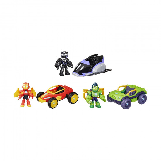 Hasbro Iron Man & His Amazing Friends: Vehicles & Playsets - Vehicle Bundle (G3048)