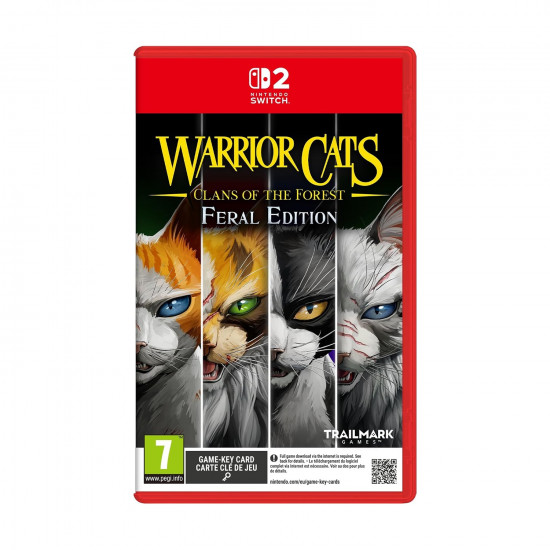 NSW2 Warrior Cats: Clans of the Forest (Game Key Card)