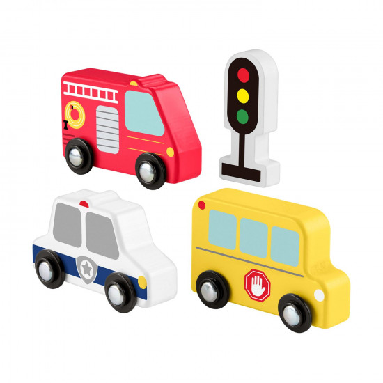 Fisher Price® : Wooden Vehicle Pack (JCY32)