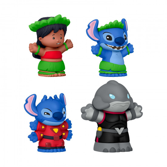 Fisher-Price Little People Collector Disney: Lilo & Stich Mini Figures (JFC77)