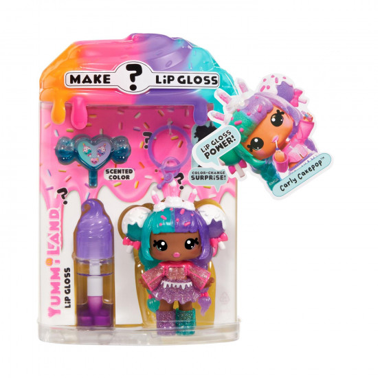 MGA Yummiland: Lip Gloss Doll Series 2 - Carly Cakepop Doll (546108)