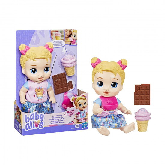 Hasbro Baby Alive: Core Nurturing Dolls - Sweet Snacks Harper (G1449) *