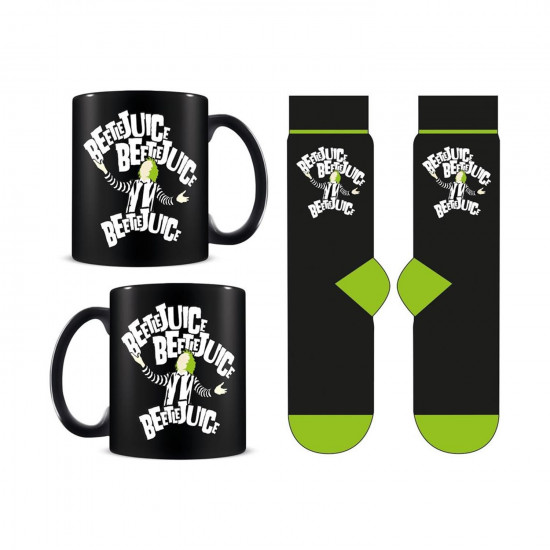 Pyramid Beetlejuice Mug & Sock Set (GP86922)