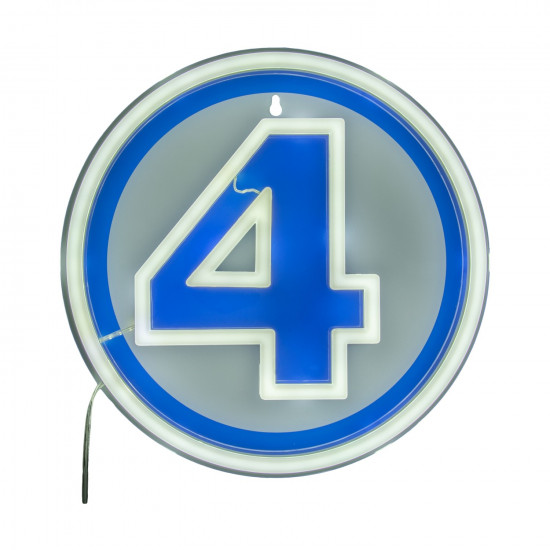 Paladone Marvel: Fantastic 4 - Wall Mountable LED Neon Light (PP14789MUVN)