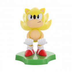 EXG Cable Guys Holdem: Sonic The Hedgehog - Super Sonic Phone and Earpods Holder (HDHMSG400608)