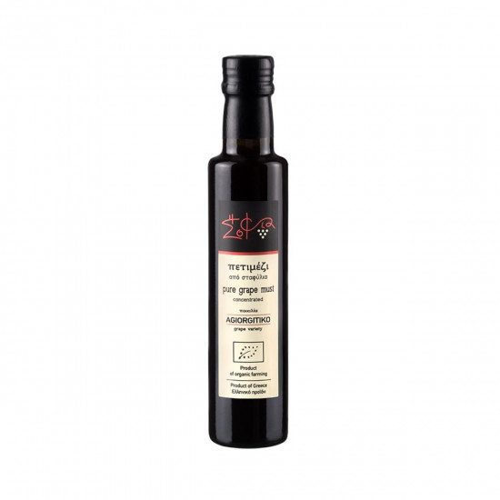 Wisdom Of Nature: Organic Grape Syrup 'Petimezi' (Glass Bottle -250ml)