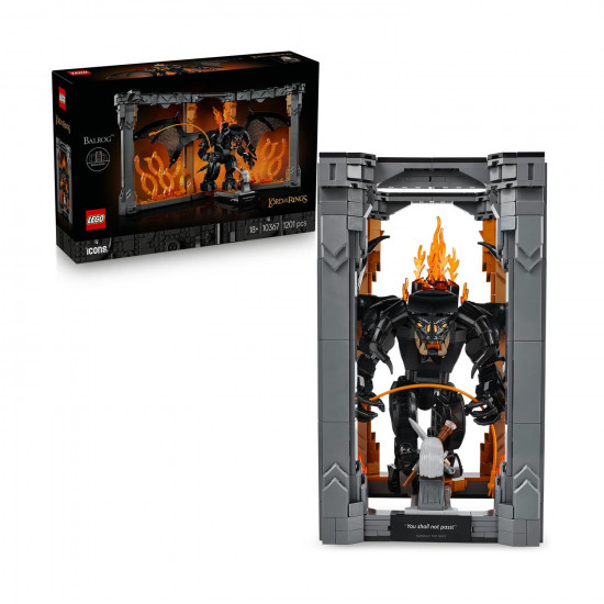 LEGO® Icons: The Lord of the Rings: Balrog™ Book Nook (10367)