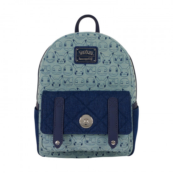 Loungefly Pokémon - Faux Denim Mini Backpack (PMBK0328)
