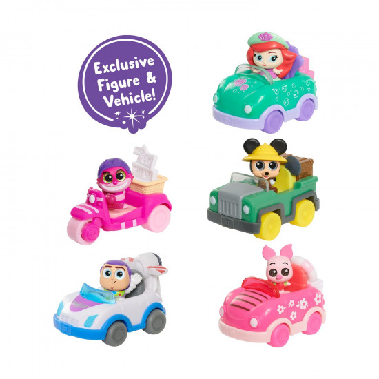 Giochi Preziosi Disney: Doorables Let's Go - Road Trip Vehicle (Random) (DRB06000)