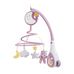 Chicco First Dreams: Next2Dreams - 3-in-1 Cot Mobile Pink (Y01-07627-10)