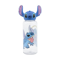Stor: Stitch Flowers - 3D Figurine Bottle (560ml) (74860)