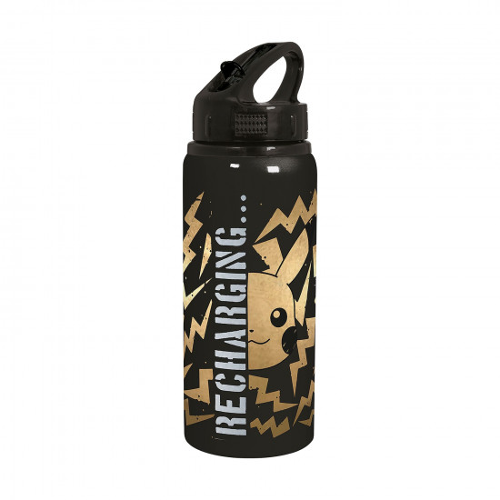 Stor: Pokemon: Thunderstruck - Aluminium Sport Bottle (730ml) (75760)