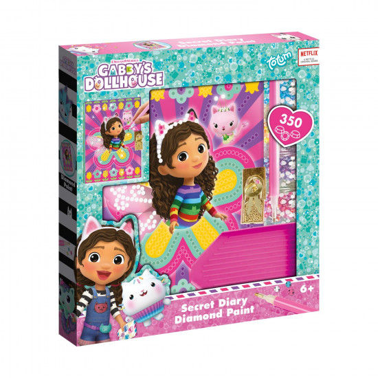 Totum: Gabby's Dollhouse - Diamond Painting Diary (TT420502)