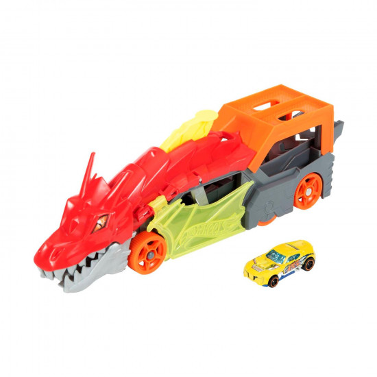 Mattel Hot Wheels City - Dragon Launch Transporter (GTK42)