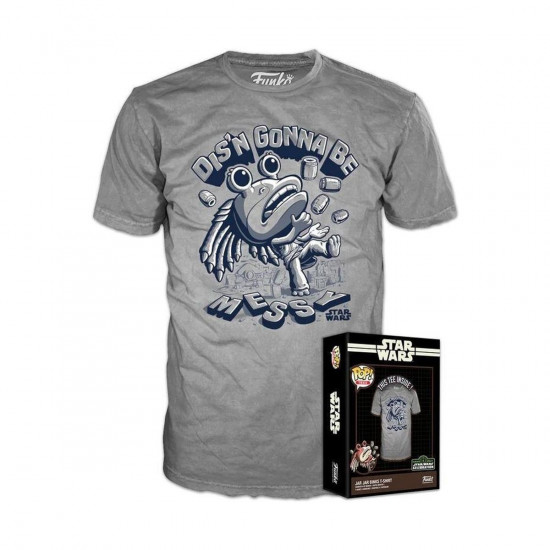 Funko Boxed Tee Disney Star Wars: The Phantom Menace Anniversary - Jar Jar Bink T-Shirt (S)