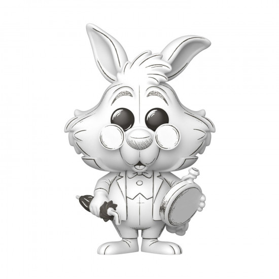 Funko Pop! Disney: Alice in Wonderland (Sketched) - White Rabbit #1650 Vinyl Figure