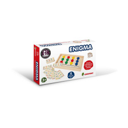 K-Toyz Επιτραπέζιο: Enigma Ξύλινο Εκπαιδευτικό Παιχνίδι (Greek& English Language) (ASK-02)