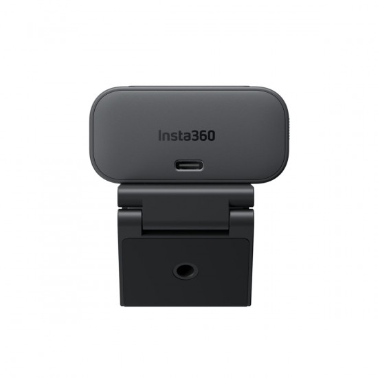 Insta360 Link 2C Pro Black - 4K, HDR, AI Noise Canceling, AI Track-Frame, Dual Mic Webcam