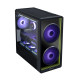 Lian Li LANCOOL 217 INF Black – Infinity Mirror – ATX PC Case (3 FANS Included) 2 x 170mm,1 x 140mm